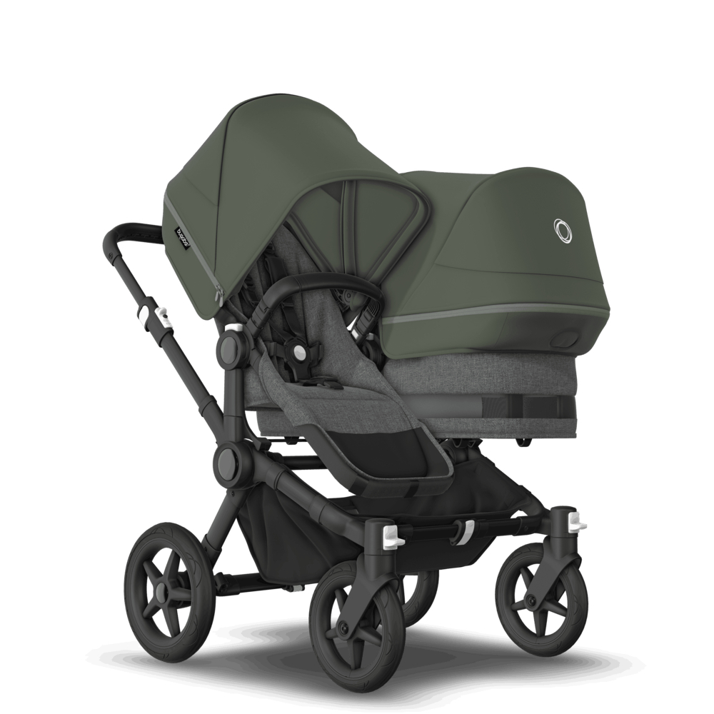 Bugaboo Donkey 5 Duo Complete Stroller - Black Base