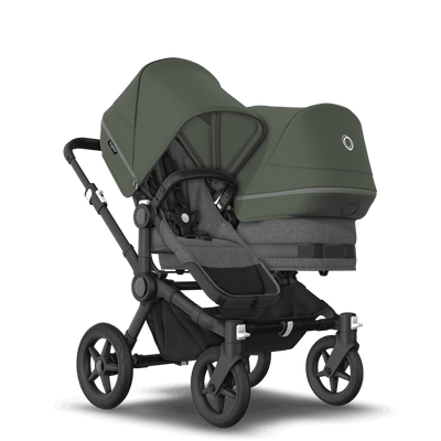 Bugaboo Donkey 5 Duo Complete Stroller - Black Base