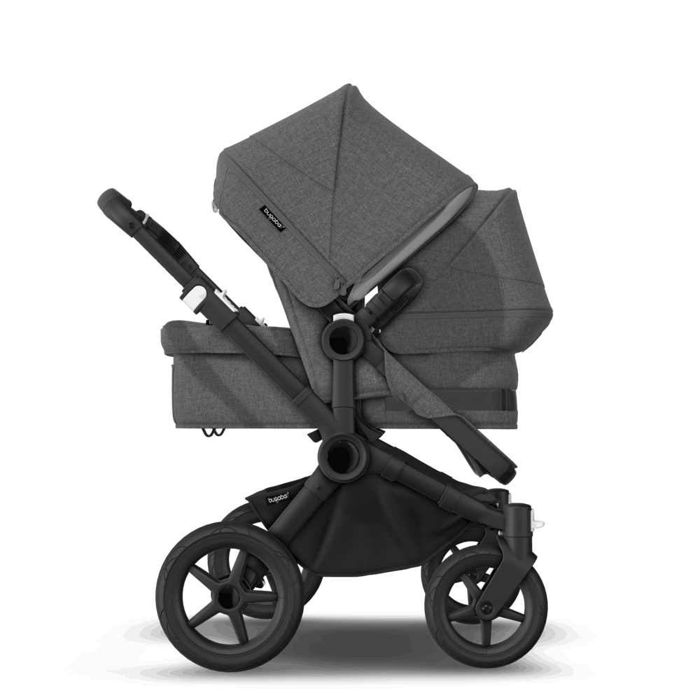 Bugaboo Donkey 5 Duo Complete Stroller - Black Base