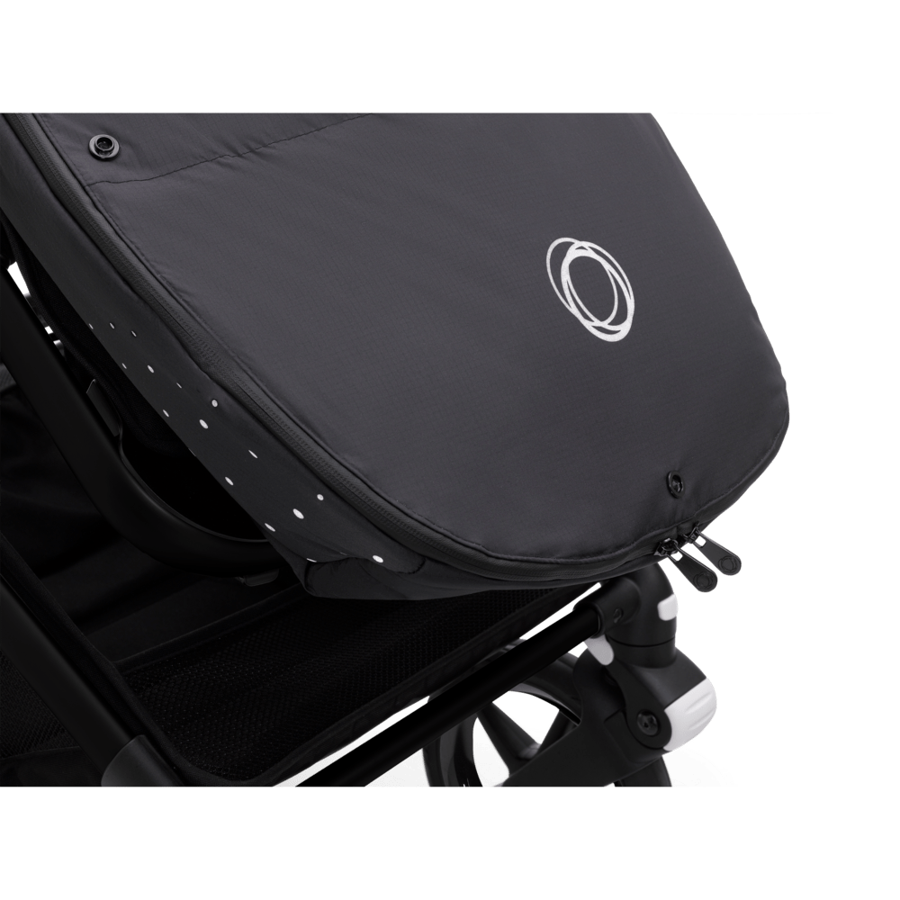 Bugaboo universal footmuff black 2025