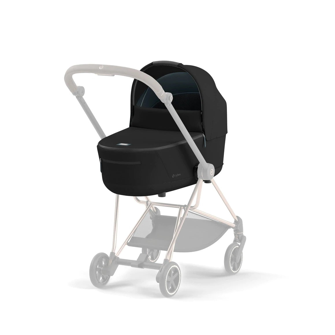 Cybex Mios 3 Lux Carry Cot - Deep Black