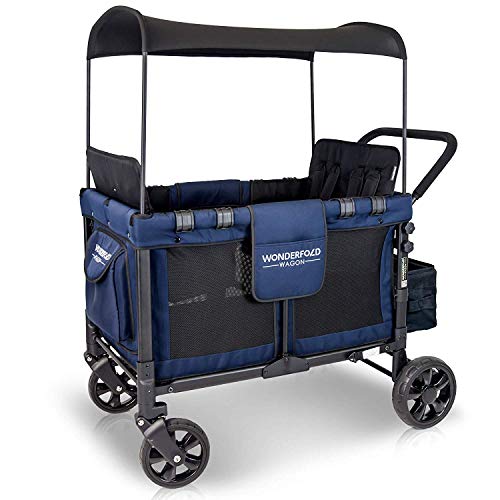 WonderFold W4 Original Four Passenger Wagon - Navy