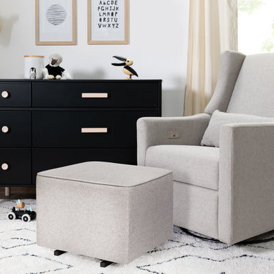 Babyletto Kiwi Gliding Ottoman - Performance Fabric