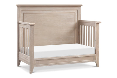Beckett Rustic 4 in 1 Convertible Flat Top Crib in Sandbar