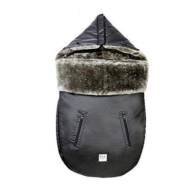 7 A.M. Enfant WaxedPod Stroller and Car Seat Footmuff, Convertible into a Single Panel Cover (Waxed, Small/Medium)