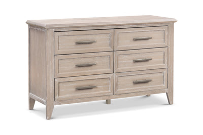 Monogram Beckett 6 Drawer Double Dresser in Sandbar