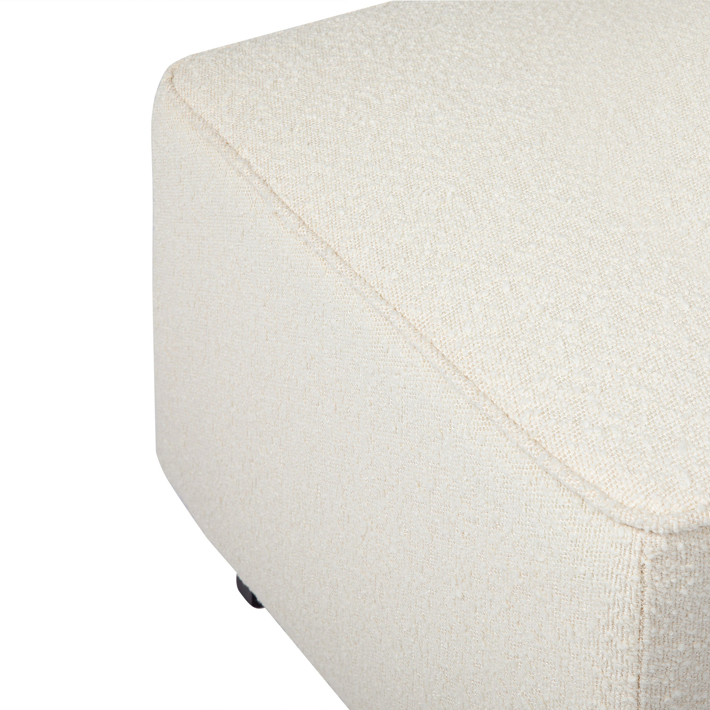 Babyletto Kiwi Gliding Ottoman - Ivory Boucle