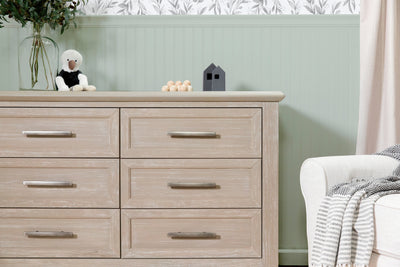 Monogram Beckett 6 Drawer Double Dresser in Sandbar