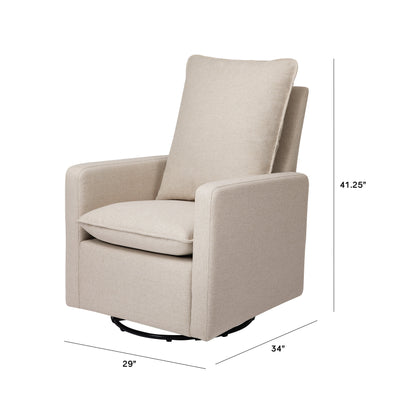 Babyletto Cali Pillowback Swivel Glider