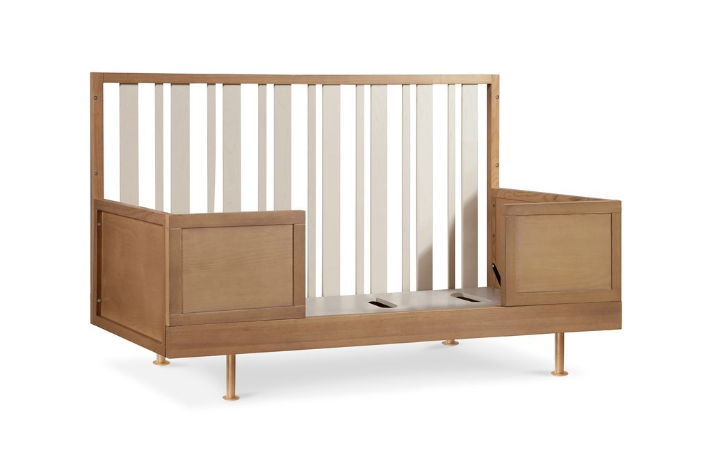 Nursery Works Novella Crib Stained Ash / Ivory