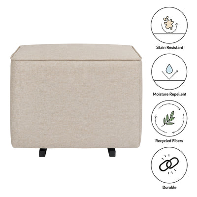 Babyletto Kiwi Gliding Ottoman - Performance Fabric