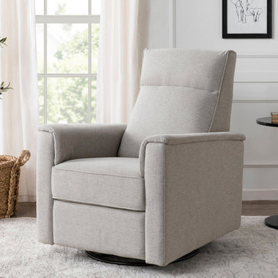 Namesake Willa Glider Recliner in Grey Eco Weave