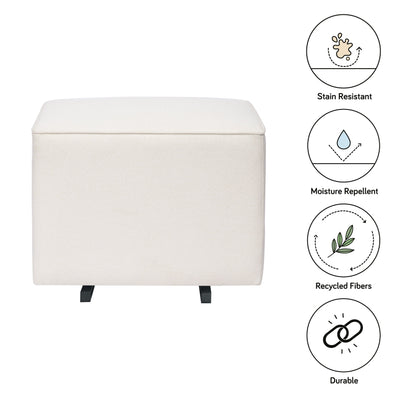 Babyletto Kiwi Gliding Ottoman - Performance Fabric