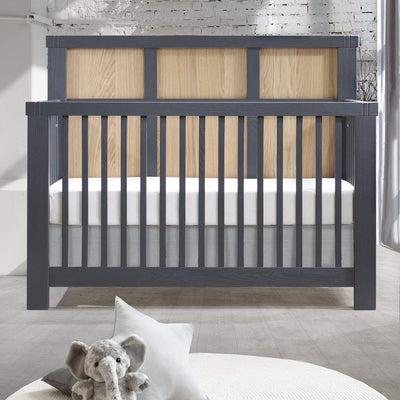 Rustico Moderno "5in1" Convertible Crib in White/Owl