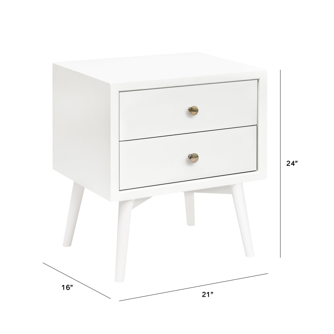 Babyletto Palma Nightstand with USB Port