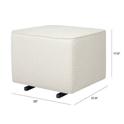 Babyletto Kiwi Gliding Ottoman - Ivory Boucle