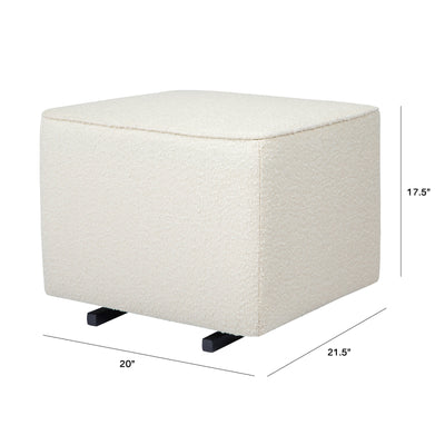 Babyletto Kiwi Gliding Ottoman - Ivory Boucle