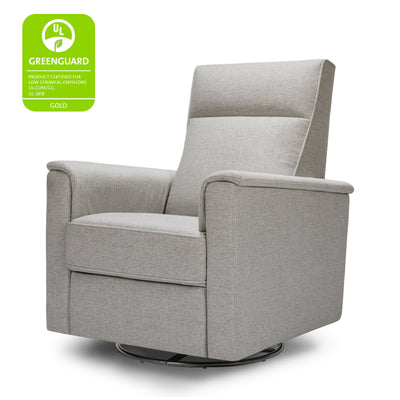 Namesake Willa Glider Recliner in Grey Eco Weave