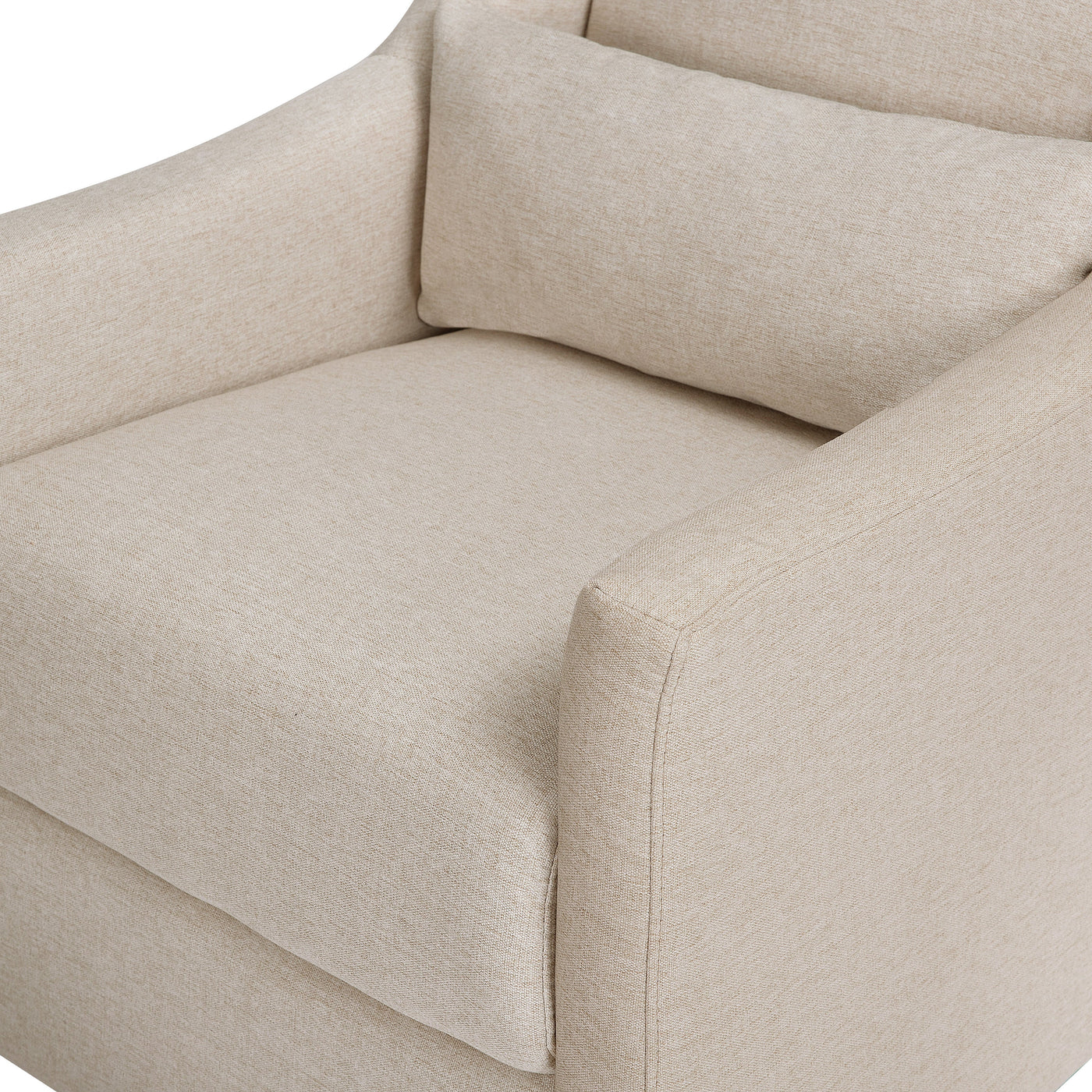 Babyletto Toco Swivel Glider and Ottoman - Performance Fabric