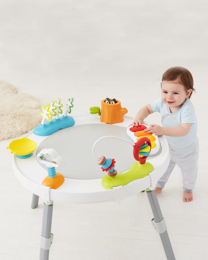 SKIP HOP スキップホップ 3in1アクティビティセンター  遊具 3ステージ アクティビティセンター(グレー): おもちゃ[DADWAY