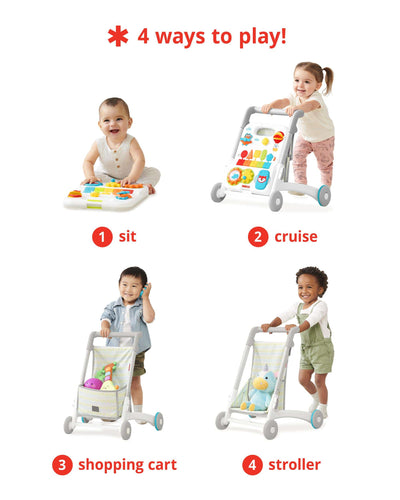 Skip Hop Explore & More Grow Along 4 In 1 Activity Walker