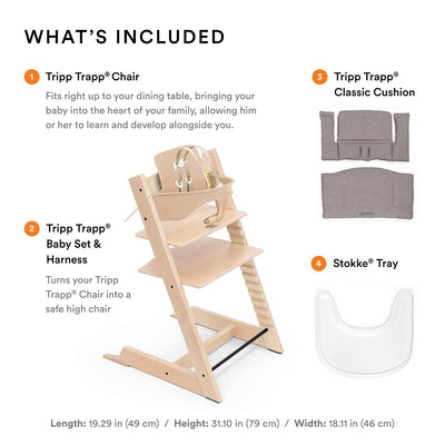 Stokke Tripp Trapp Complete High Chair With Tray