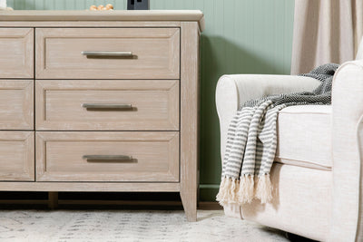 Monogram Beckett 6 Drawer Double Dresser in Sandbar