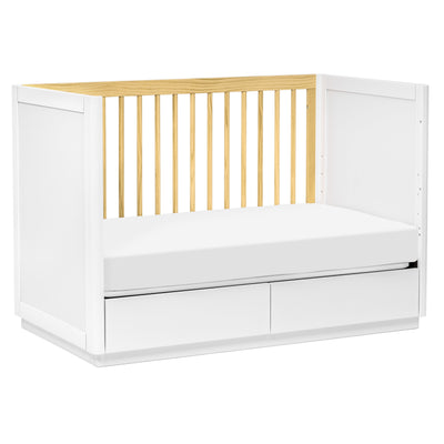 Bento 3-in-1 Convertible Storage Crib with Toddler Bed Conversion Kit