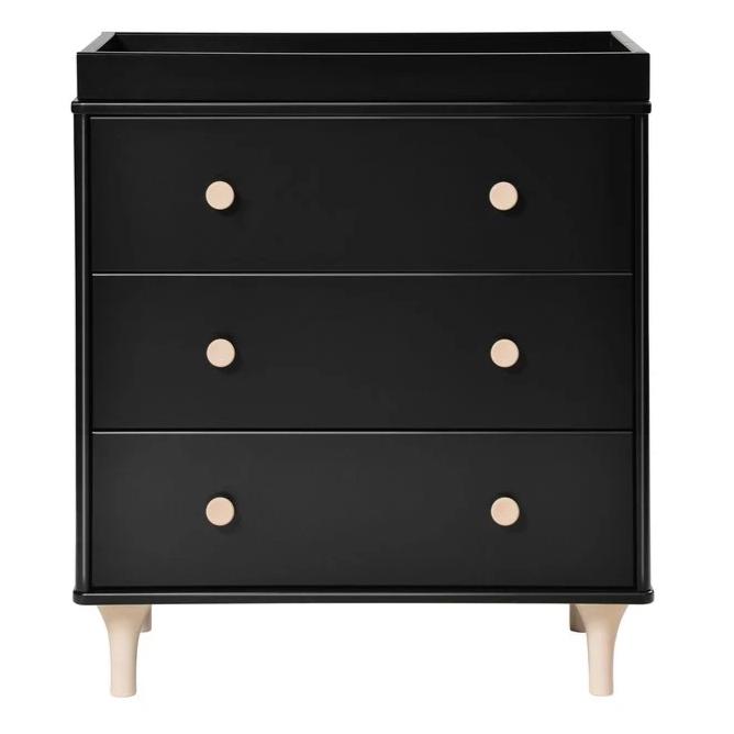 Babyletto Lolly 3 Drawer changer dresser with removable changing tray