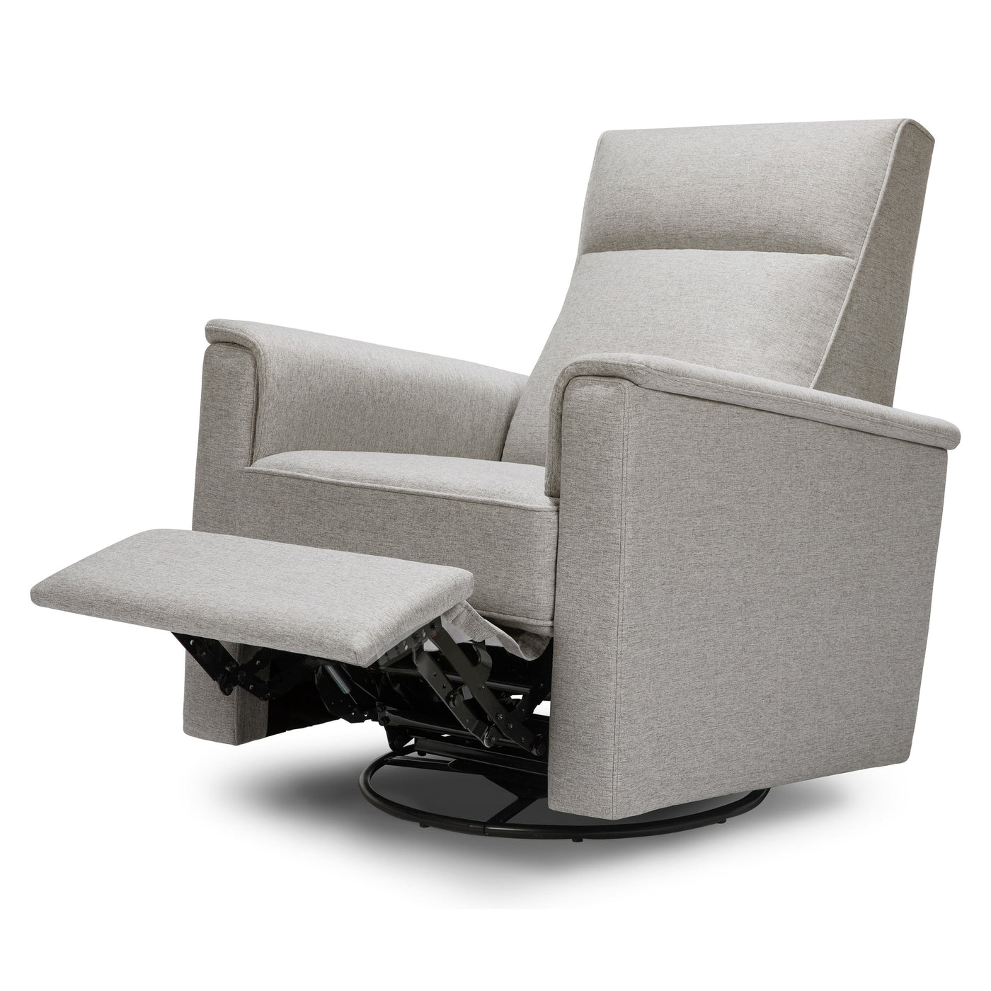 Namesake Willa Glider Recliner in Grey Eco Weave