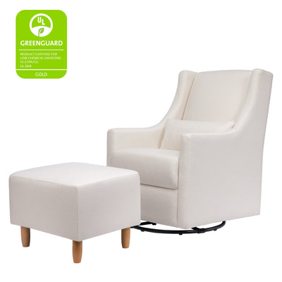 Babyletto Toco Swivel Glider and Ottoman - Performance Fabric
