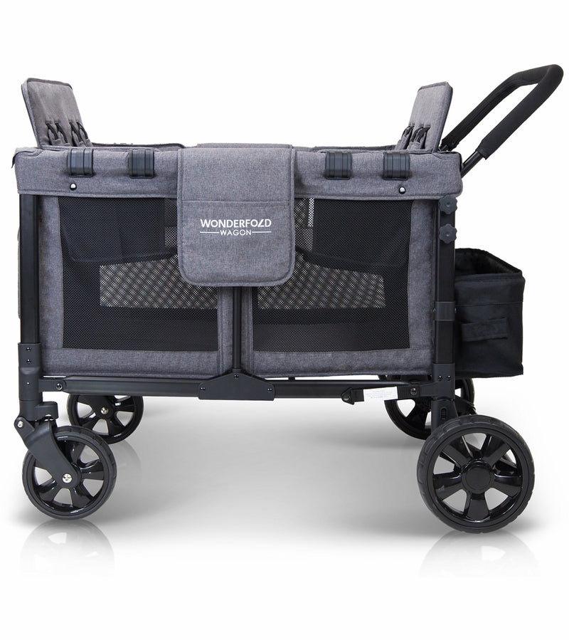 w4 wagon stroller Wonderfold W4 Stroller Wagon Gray