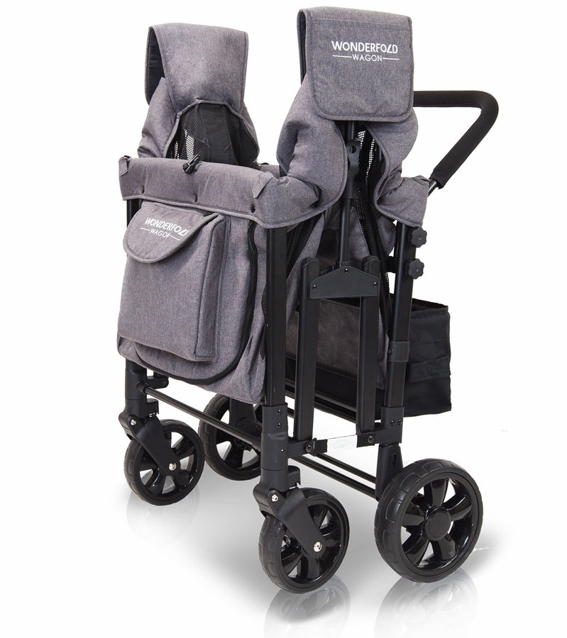 wonderfold stroller wagon w4 Wonderfold W4 Stroller Wagon Gray