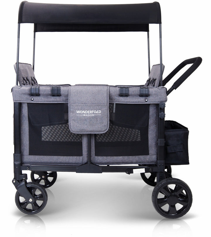wonderfold w4 original 4 seater stroller wagon Wonderfold W4 Stroller Wagon Gray