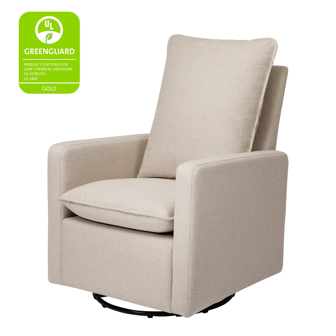 Babyletto Cali Pillowback Swivel Glider