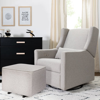 Babyletto Kiwi Gliding Ottoman - Performance Fabric