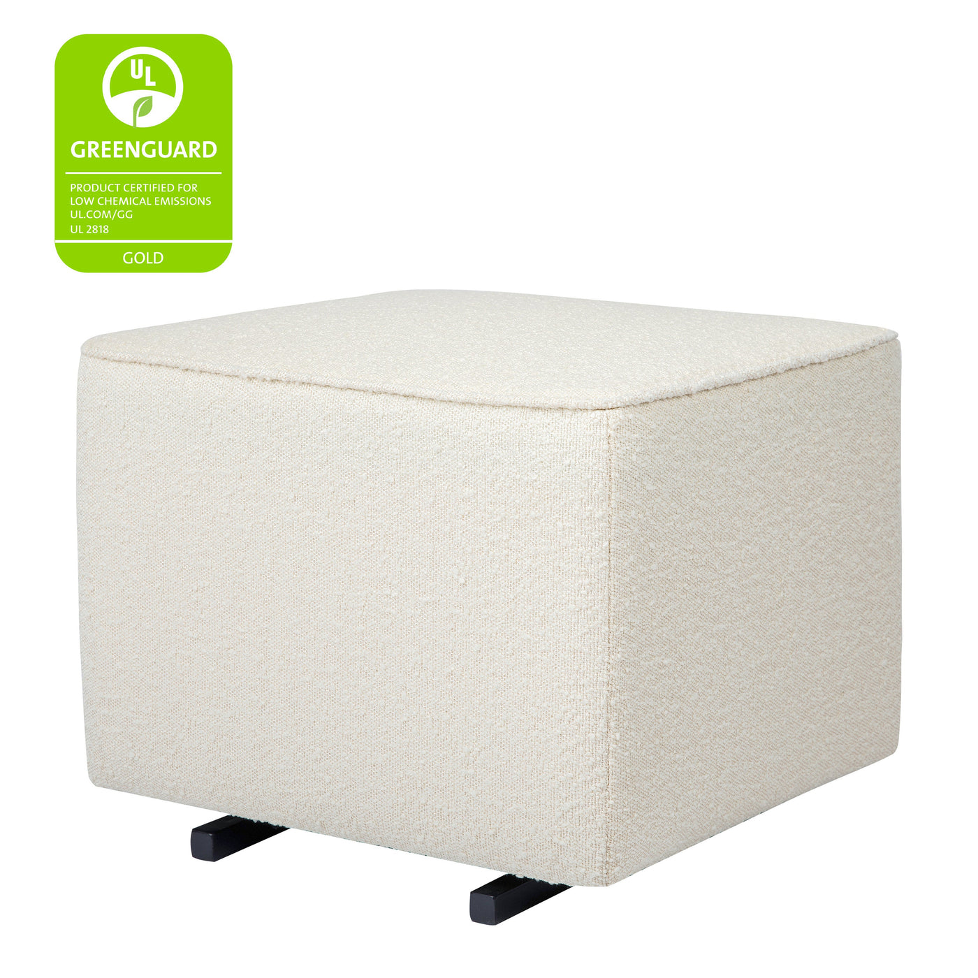 Babyletto Kiwi Gliding Ottoman - Ivory Boucle