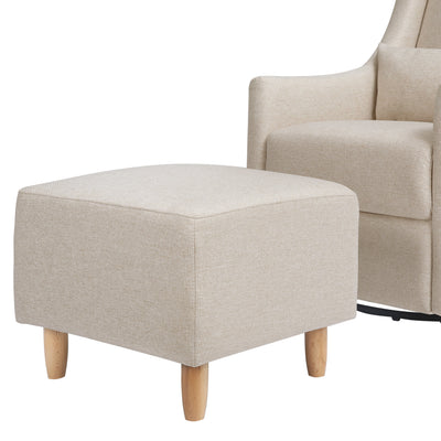 Babyletto Toco Swivel Glider and Ottoman - Performance Fabric